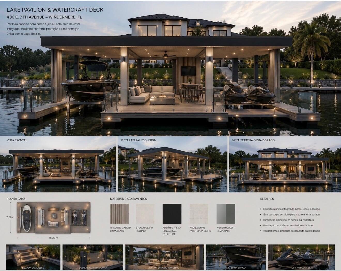 Lake Pavilion & Watercraft Deck